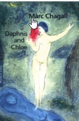 תמונה של - Chagall Daphnis and Chloe Marc Chagall